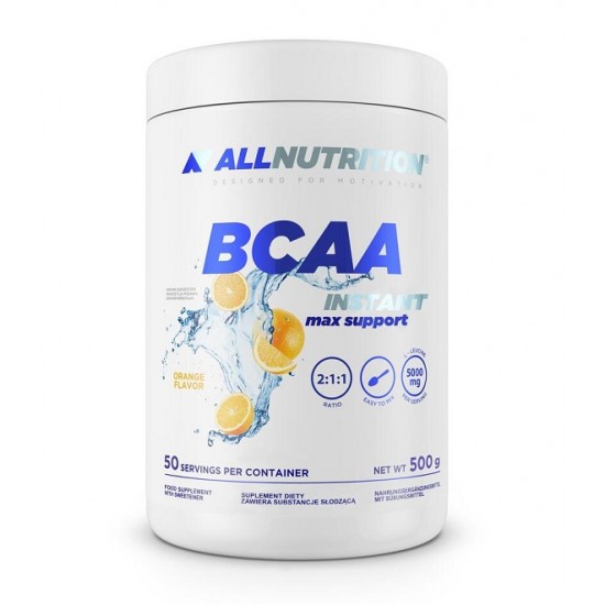 BCAA Instant Max Support, Orange - 500g