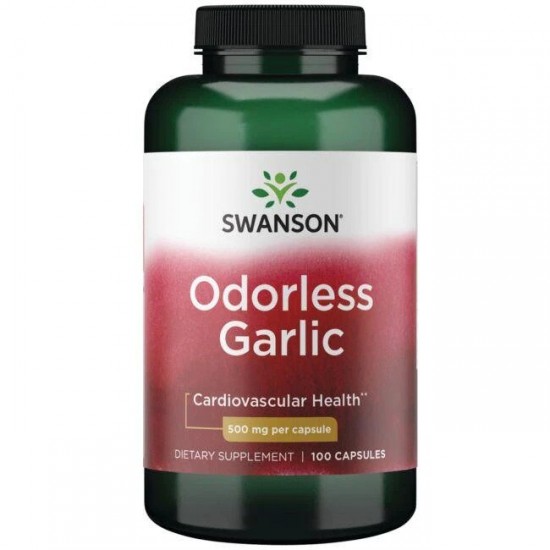 Odorless Garlic, 500mg - 100 caps