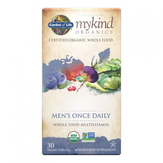 Mykind Organics Men's Once Daily - 30 vegan tabs