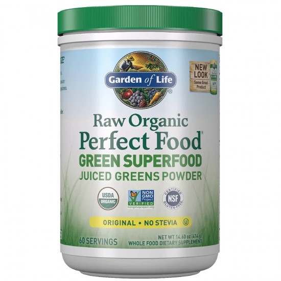 Raw Organic Perfect Food Green Superfood, Original - 414g