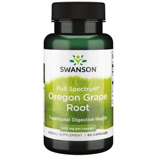Full Spectrum Oregon Grape Root, 400mg - 60 caps