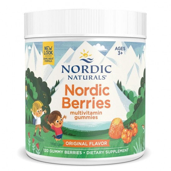 Nordic Berries Multivitamin, Original Flavor - 120 gummy berries