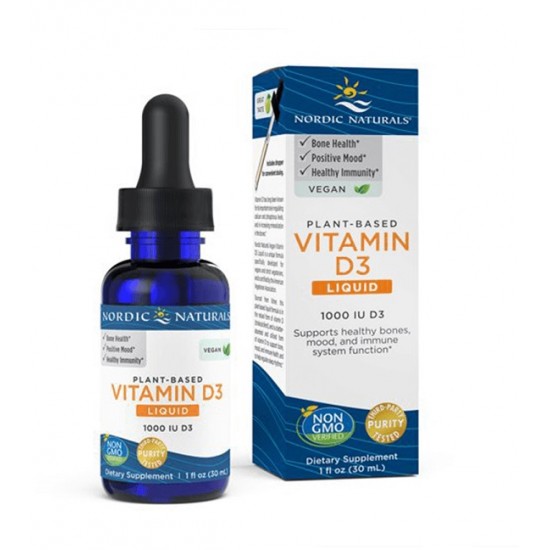 Vitamin D3 Vegan, 1000 IU - 30 ml.