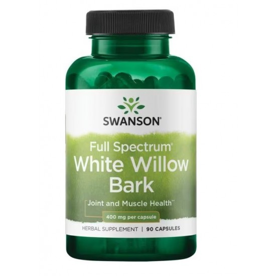 White Willow Bark, 400mg - 90 caps