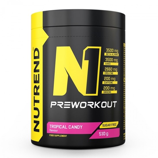 N1 Pre-Workout, Tropical Candy - 510g