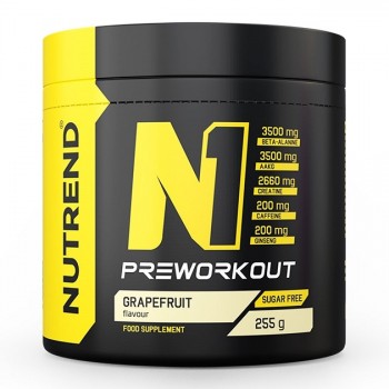 N1 Pre-Workout, Grapefruit - 255g