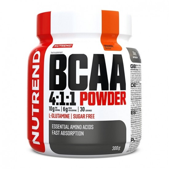 BCAA 4:1:1 Powder, Orange - 300g