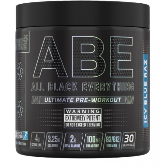 ABE - All Black Everything, Icy Blue Raz (Raspberry) - 315g