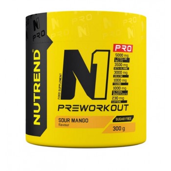 N1 Pro Pre-Workout, Sour Mango - 300g