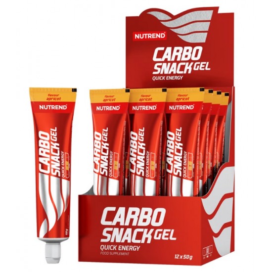 Carbosnack Tube, Apricot - 12 x 50g