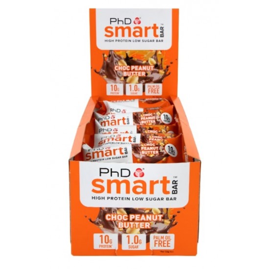 Smart Bar, Choc Peanut Butter - 24 x 32g