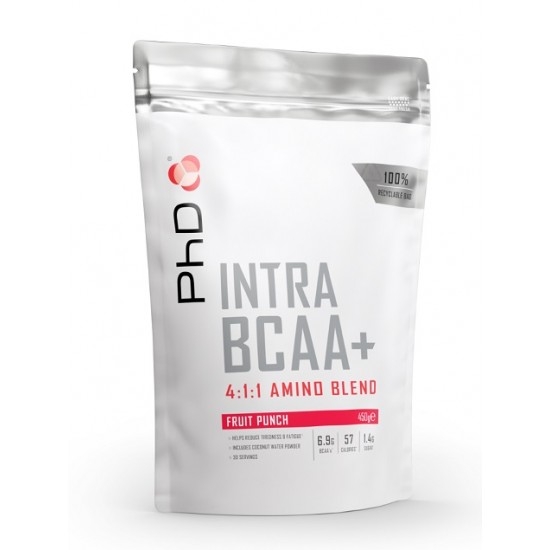 Intra BCAA+, Fruit Punch - 450g
