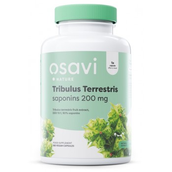 Tribulus Terrestris, saponiinid 200mg - 180 vegan kapslit