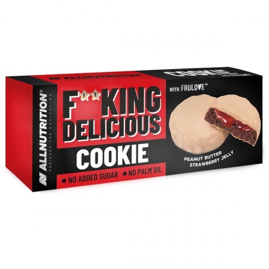 Fitking Delicious Cookie, Peanut Butter Strawberry Jelly - 128g