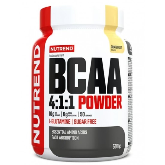 BCAA 4:1:1 Powder, Grapefruit - 500g