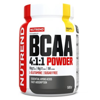 BCAA 4:1:1 pulber, ananass - 500g