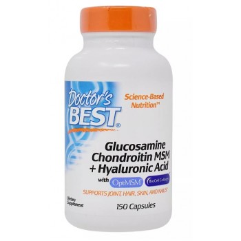 Glucosamine Chondroitin MSM + Hyaluronic Acid - 150 caps