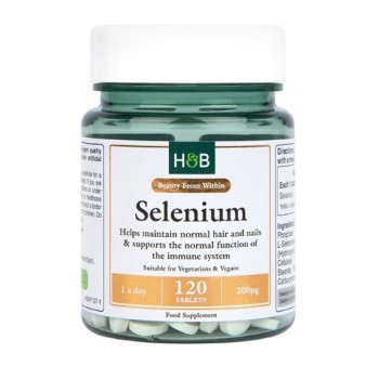 Selenium, 200mcg - 120 tablets