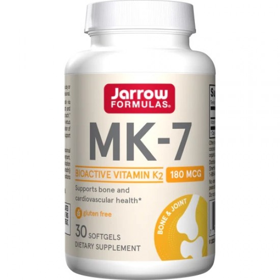 Vitamin K2 MK-7, 180mcg - 30 softgels