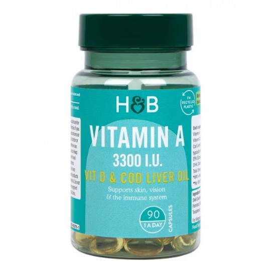 Vitamin A, 3300 IU - 90 caps