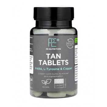 PE Nutrition Tan Tablets - 60 vegan tablets