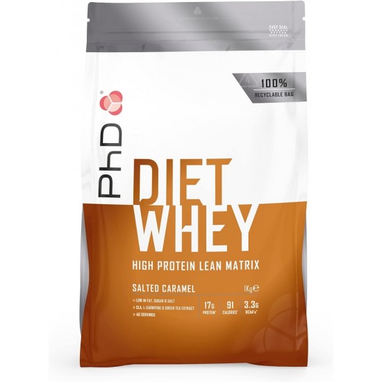 Diet Whey, Salted Caramel - 1000g
