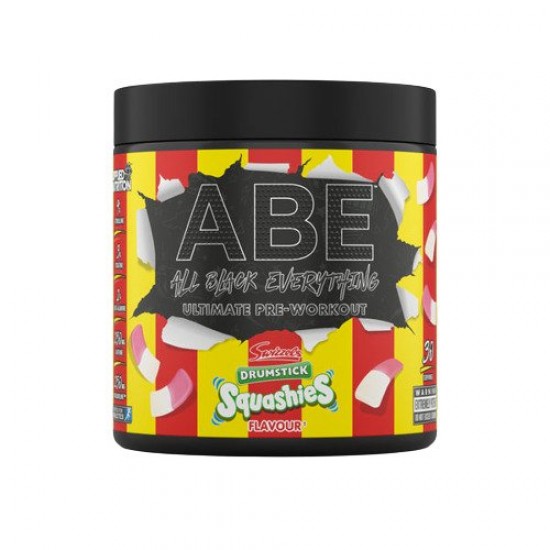 ABE - All Black Everything, Swizzels Drumstick Squashies - 375g