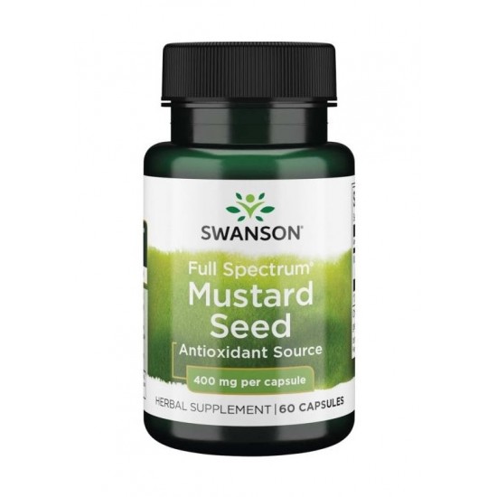 Full Spectrum Mustard Seed, 400mg - 60 caps