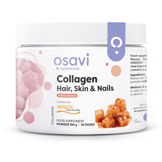 Collagen Peptides (Hair, Skin & Nails), Salted Caramel - 150g