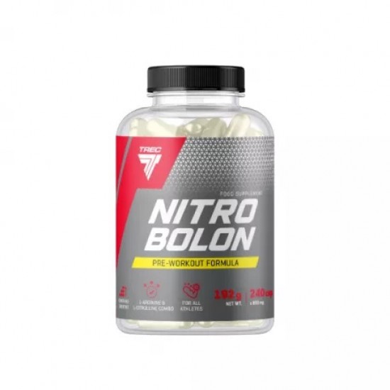 NitroBolon Pre-Workout Formula - 240 caps