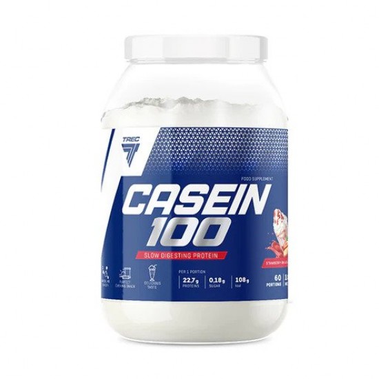 Casein 100, Strawberry - 1800g