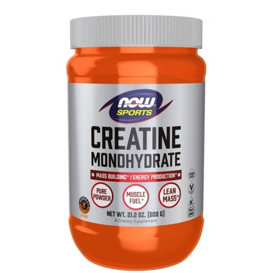 Creatine Monohydrate, Pure Powder - 600g