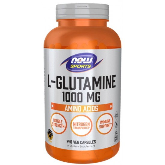 L-Glutamine, 1000mg - 240 vcaps