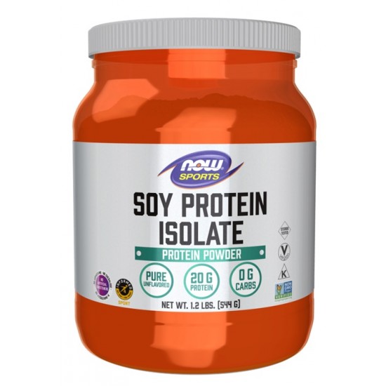 Soy Protein Isolate, Unflavored - 544g