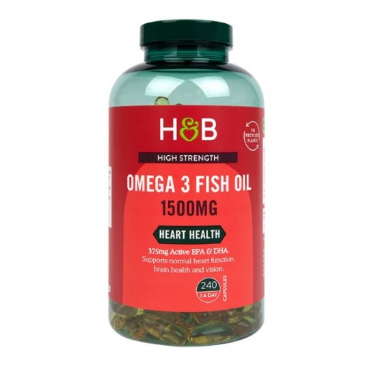 Omega 3 Fish Oil, 1500mg - 240 caps