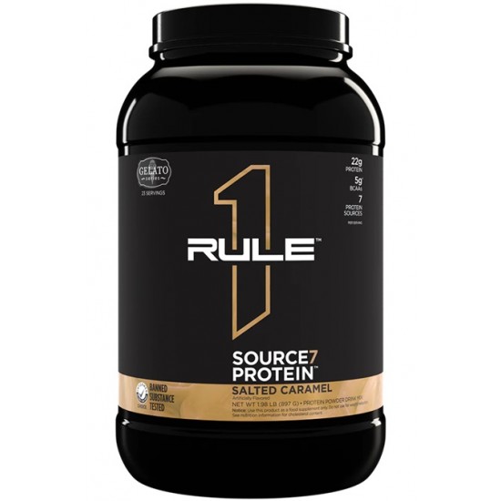 Source7 Protein, Salted Caramel Gelato - 897g