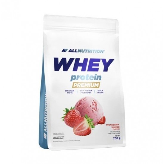 Whey Protein Premium, Strawberry Summer - 700g