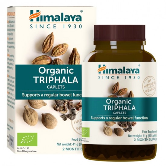 Organic Triphala - 60 caplets