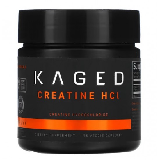 C-HCl Creatine HCl, Capsules - 75 vcaps