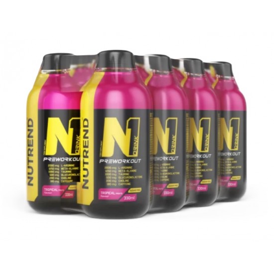 N1 Drink, Tropical Fruits - 8 x 330 ml.