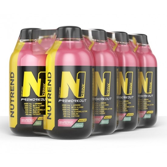 N1 Drink, Grapefruit with Eucalyptus - 8 x 330 ml.
