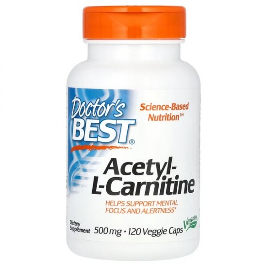 Acetyl L-Carnitine with Biosint Carnitines, 500mg  - 120 vcaps