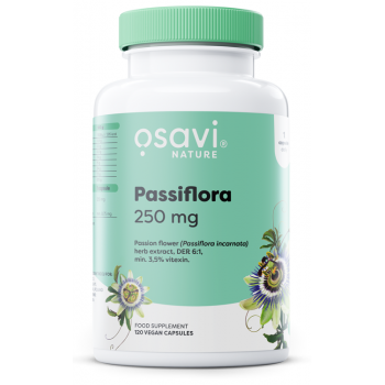 Pasiflora, 250 mg - 120 vegānas kapsulas