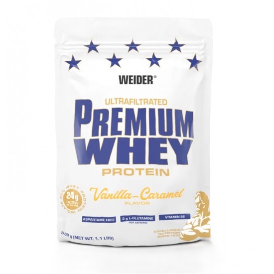 Premium Whey, Vanilla-Caramel - 500g