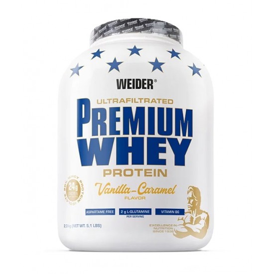 Premium Whey, Vanilla-Caramel - 2300g