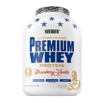 Premium Whey, Strawberry-Vanilla - 2300g