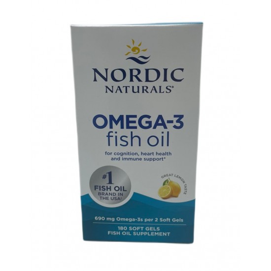 Omega-3, 690mg Lemon (EAN 768990891199) - 180 softgels