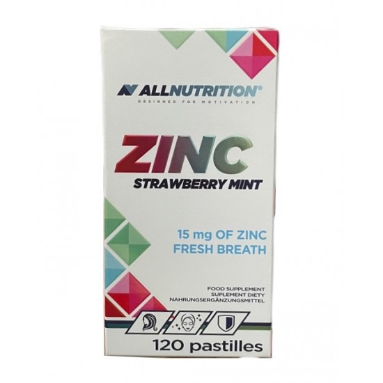 Zinc, 15mg (Strawberry Mint) - 120 pastilles