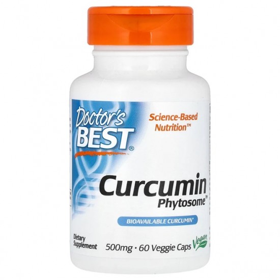 Curcumin Phytosome with Meriva, 500mg - 60 vcaps