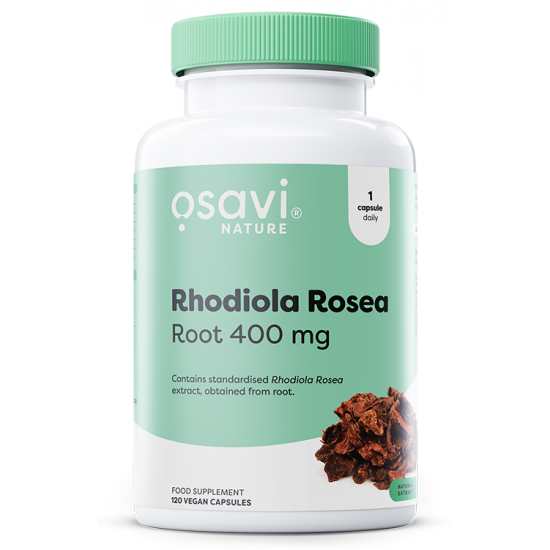 Rhodiola Rosea Root, 400mg - 120 vegan caps
